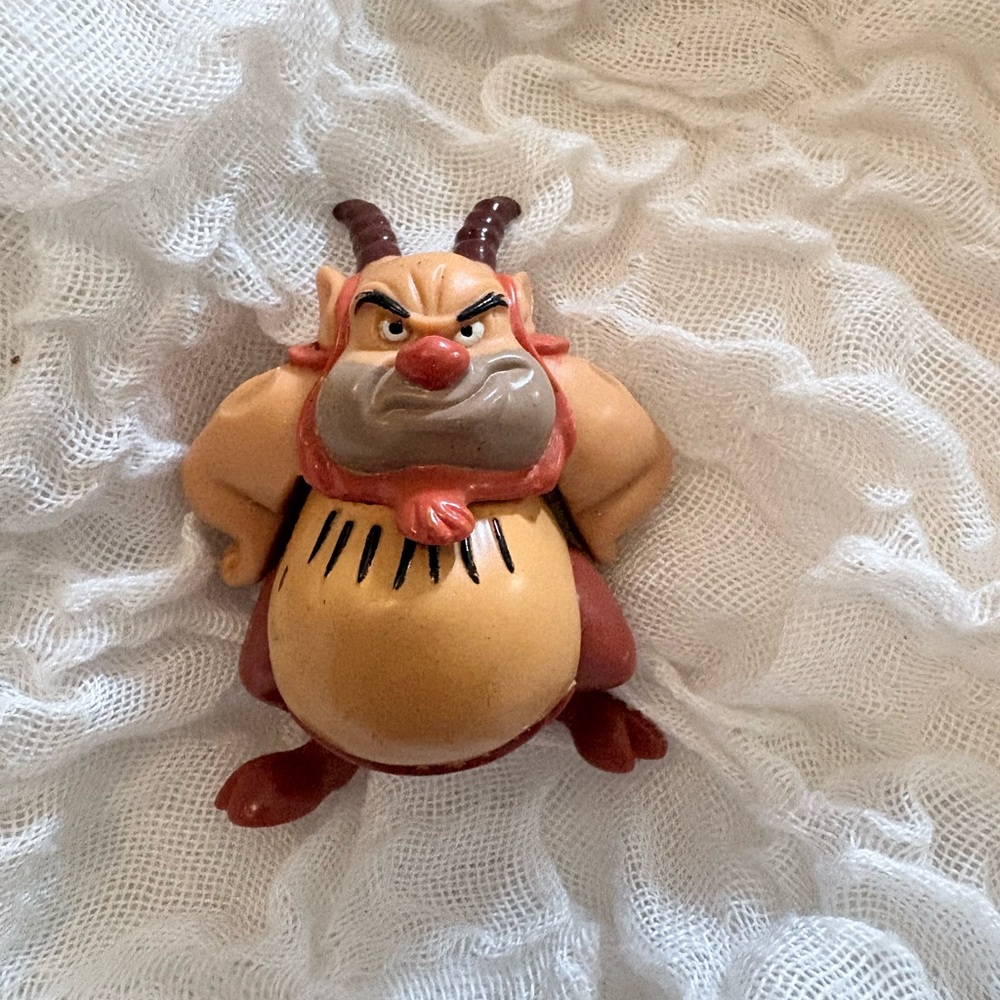 Vintage Phil and Hades from Disney’s Hercules Kid’s Meals Toys, 1996/1997